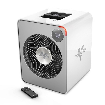 Vornado VMHi500 Whole Room Metal Heater with Auto Climate 2 Heat Settings Thermostat: 800-1000 sq. ft. Coverage, 1500W, White