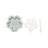 Unique Bargains Ice Pop Mould Cherry Blossom Shape Comes with Lid and Stick Hand Washable Plastic 3.78"x3.66"x0.98" 1 Pc - 3 of 4