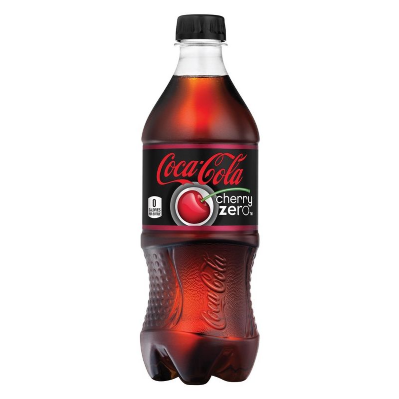 Coca-Cola Zero Cherry - 20 fl oz Bottle, 3 of 5