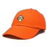 Dalix Mushroom Embroidered Fungi Magic Dad Hat Cotton Baseball Cap Adjustable Mens - 4 of 4