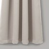 Home Boutique Insulated Grommet Blackout Curtain Panels Wheat Pair Set 52x63 - 3 of 3