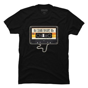 Men's Design By Humans Old School Mixtape 80s By JoshuasPlayhouse T-Shirt - 1 of 2