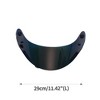 Unique Bargains HJC CL-16 Motorcycle 3-Snap Helmet Visor Shield Replacement 1 Pcs - 4 of 4