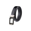 Roxoni Men's Ultra Soft Geniune Leather Ratchet Belt with Automatic Buckle - 2 of 4