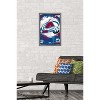 Trends International NHL Colorado Avalanche - Maximalist Logo 23 Framed Wall Poster Prints - 2 of 4