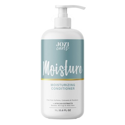Jozi Curls Intensive Moisturizing Conditioner with Boabab & Moringa & Aloe Vera - 33.8 fl oz