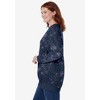 Woman Within Plus Size Fleece Sweatshirt - 4 of 4