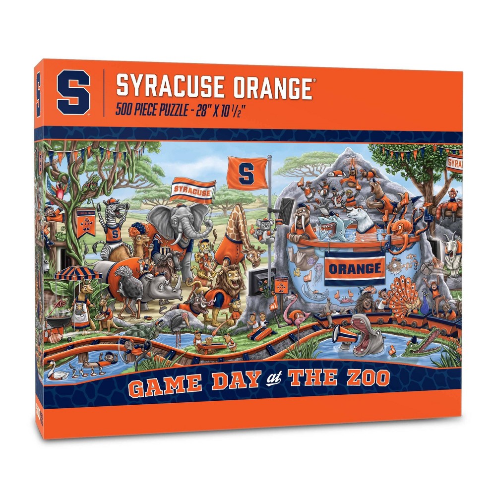 Photos - Jigsaw Puzzle / Mosaic NCAA Syracuse Orange Game Day at the Zoo 500pc Puzzle