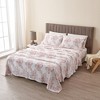 Printed Velvet Plush Fleece Sheet Set - Great Bay Home - 2 of 4