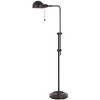 Cal Lighting 60W Croby Pharmacy Floor Lamp - Rust - 3 of 4