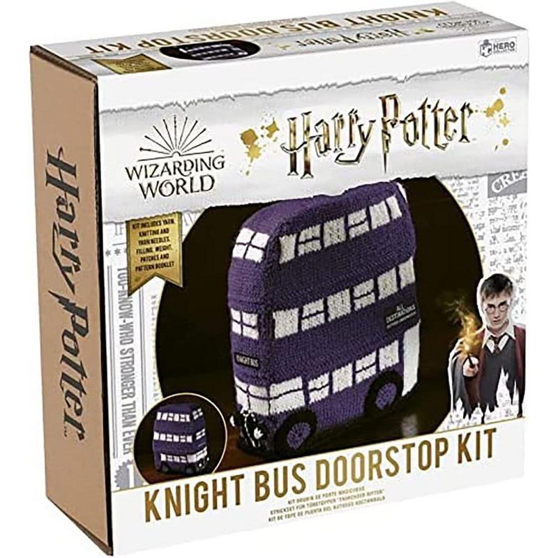 Eaglemoss Limited Eaglemoss Harry Potter Knit Craft Set Knight Bus Doorstop Kit Brand New, 3 of 4
