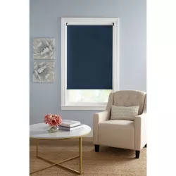 1pc Blackout Slow Release Roller Shade - Lumi Home Furnishings