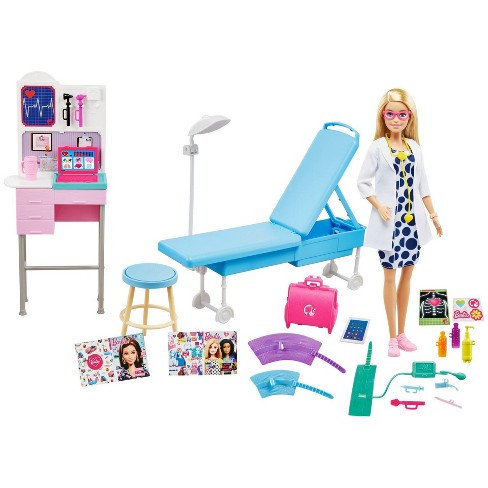 barbie Careers Medical Doctor Doll Playset : Target