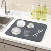 REGALWOVEN Large Diatomaceous Stone Dish Drying Mat for Countertop Dishes, and Utensils 1 Pc - 2 of 4