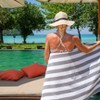 Arkwright Oversized California Beach Towels - (Pack of 4) Absorbent, Quick Drying, Ringspun Cotton Pool Towel, 30 x 70 in - 2 of 4