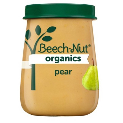 Beech-Nut Organics Pears Baby Food Jar - 4oz