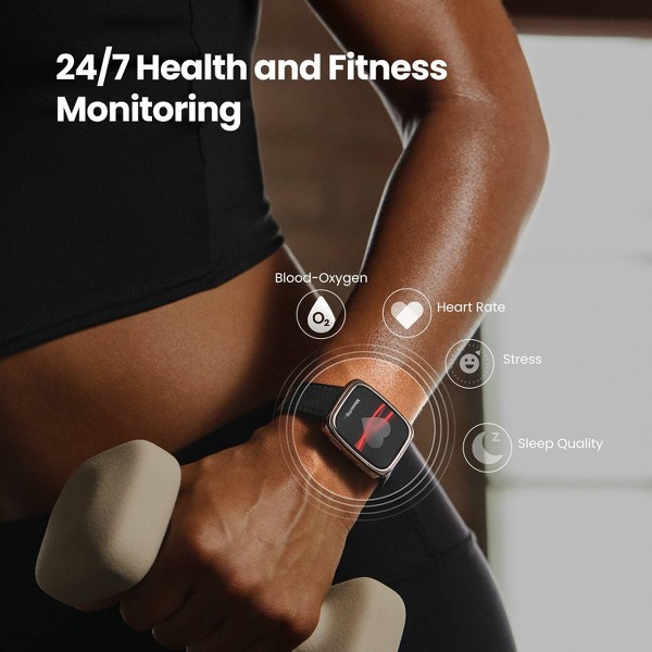 Reloj inteligente Amazfit Active 2 cuadrado - Cuero negro 3