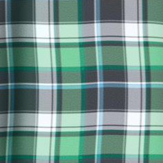 green plaid
