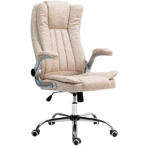 NicBex Adjustable Height Swivel Executive Office Chairs with High Back and Padded Flip-up Armrests - 1 of 4