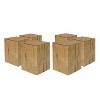 Christopher Knight Home Zata Modern Patio Square-Column Lightweight Concrete End Table - 2 of 4