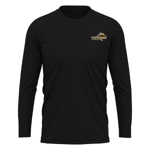 Cameron University Adult Sport Long Sleeve Left Chest Logo, Athletic Heather - 1 of 4