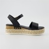 CUSHIONAIRE Melissa Espadrille Platform Sandals For Women with Adjustable Ankle Strap and Memory Foam Insole-Comfortable Womens Sandals for Summer - 4 of 4