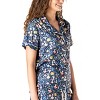 Hello Mello Women's Carried Away Lounge Short Sleeve Shirts Pajama Tops - 2 of 4