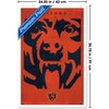 Trends International NFL Chicago Bears - Logo 25 Framed Wall Poster Prints - 3 of 4