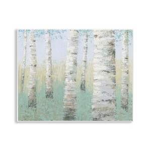 Stupell Industries Blue Birch Forest, 14" x 11" - 1 of 4