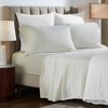 100% Cotton Linen Texture Vintage Wash Percale Pillowcases, Set of 2 by Blue Nile Mills - 4 of 4