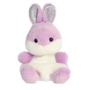 Aurora Mini Wysteria Purple Bunny Palm Pals Adorable Stuffed Animal 5" - 1 of 4