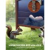Acekool 106" Wooden Chicken Coop - Waterproof Outdoor Hen House with Ramp - 4 of 4