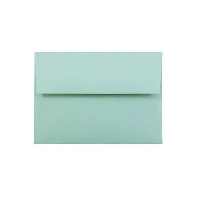 JAM Paper 4Bar A1 Invitation Envelopes 3.625 x 5.125 Aqua Blue 5157439