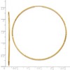 Black Bow Jewelry 1.25mm, 14k Gold, Diamond-cut Endless Hoops, 60mm (2 3/8 Inch) - 3 of 4