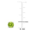 EVERLY JEWELRY | Stud Earrings with Gemstone in Sterling Silver – Multiple Stone Options - 2 of 4
