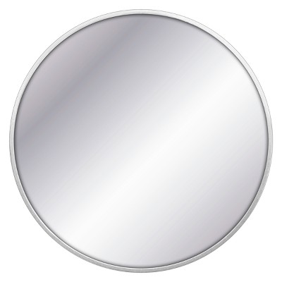 28" Round Decorative Wall Mirror Silver - Project 62™