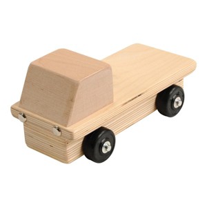 Kaplan Early Learning Wooden Flatbed Truck - 1 of 3