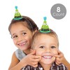 Big Dot of Happiness Monster Bash - Mini Cone Little Monster Birthday Party or Baby Shower Hats - Small Little Party Hats - Set of 8 - 2 of 4