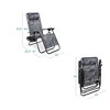Best Choice Products Set of 2 Zero Gravity Lounge Chair Recliners for Patio, Pool w/ Cup Holder Tray - 2 of 4