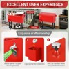 Karl Home 80 QT Red Patio Cooler Cart - 3 of 4