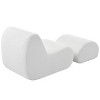 Anybear 44"L x 29"W x 27"H Modern Lounge Chair and Ottoman - 3 of 4