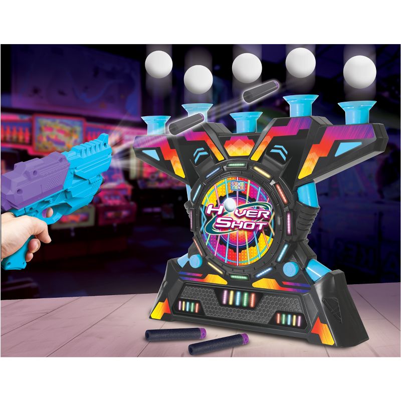 Game Zone Arcade Mini Hover Shot Interactive Tabletop Multiplayer Game for Children ages 6 and older, 2 of 8
