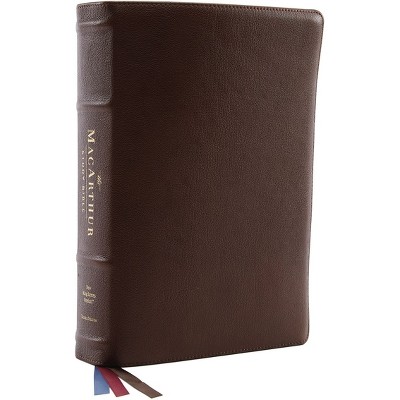 Nkjv, Macarthur Study Bible, 2nd Edition, Premium Goatskin Leather ...