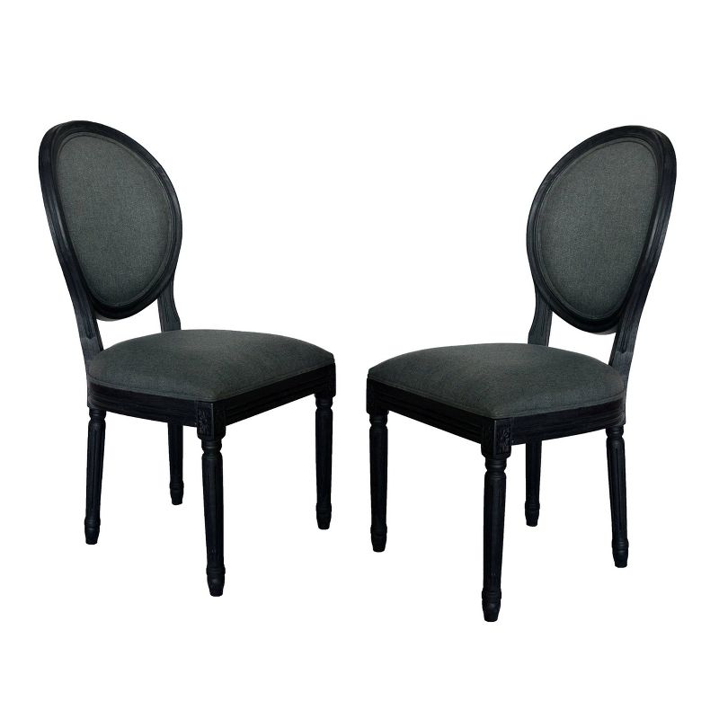 Set of 2 Hiro Traditional Dining Chair - Christopher Knight Home, 1 of 6