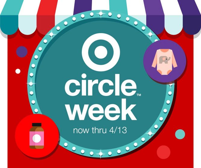 Target Circle week now thru 4/13