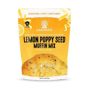 Lakanto Sugar-Free Lemon Poppyseed Muffin Mix, 6.77 oz Bag - 1 of 1