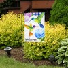 Hummingbirds and Hydrangeas Spring Burlap Garden Flag 18" x 12.5" Briarwood Lane - 4 of 4