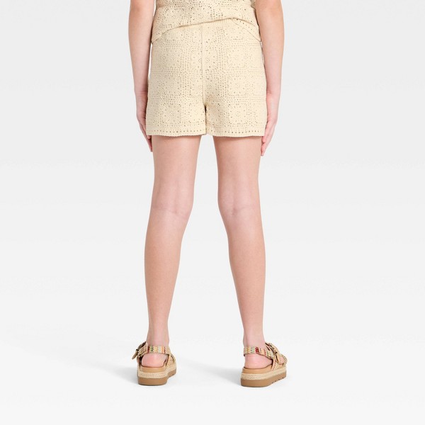 Shorts de Punto con Cintura Elástica para Niña - art class™ 2