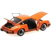 1983 Porsche 911 Carrera Coupe 3.2 Orange 1/18 Diecast Model Car by Minichamps - 3 of 3