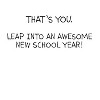 Back to School Card for Students Toad-Ally Rad - 3 of 3